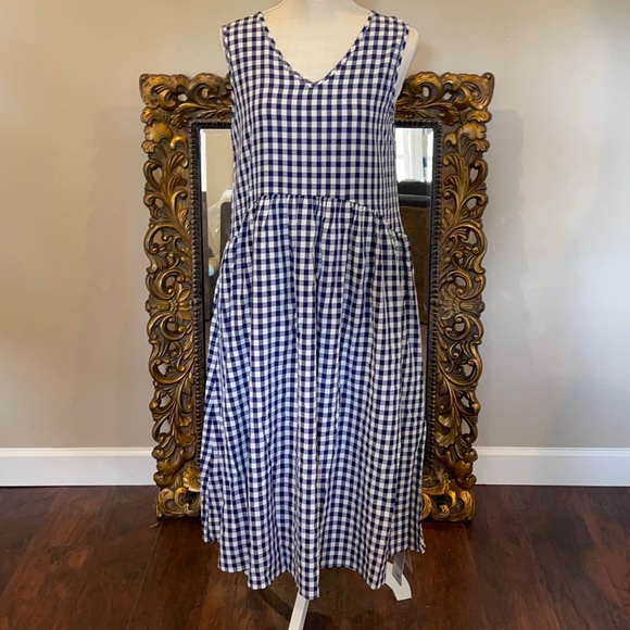 Queenshop Navy/White Striped Dressed Ladies - Picture 1 of 9